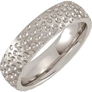 Cobalt 6 mm Patterned Band Size 11.5 - BN & CO JEWELRY