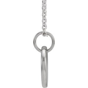 Sterling Silver Round Customizable Starburst 16-18" Necklace - BN & CO JEWELRY