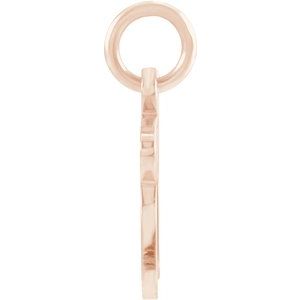 14K Rose Chai Pendant - BN & CO JEWELRY