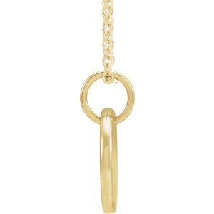 14K Yellow Round Starburst 16-18" Necklace - BN & CO JEWELRY