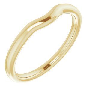 14K Yellow Band for 5.5 mm Round Ring - BN & CO JEWELRY