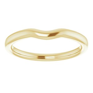 14K Yellow Band for 5.5 mm Round Ring - BN & CO JEWELRY