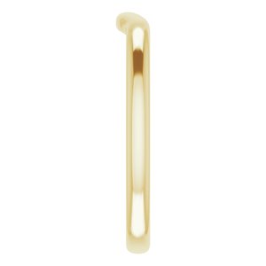 14K Yellow Band for 5.5 mm Round Ring - BN & CO JEWELRY