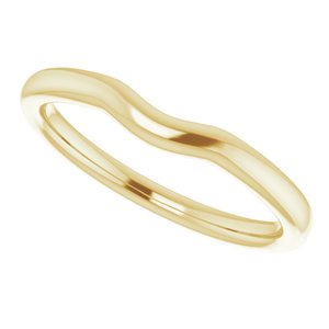 14K Yellow Band for 5.5 mm Round Ring - BN & CO JEWELRY