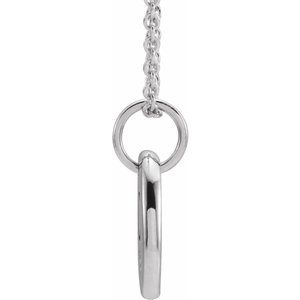 Sterling Silver Pear Customizable Starburst 16-18" Necklace - BN & CO JEWELRY
