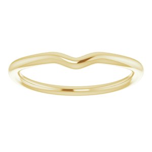 14K Yellow Band for 8x4 mm Marquise Ring - BN & CO JEWELRY