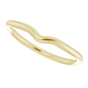 14K Yellow Band for 8x4 mm Marquise Ring - BN & CO JEWELRY