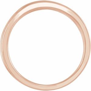 14K Rose 10.2 mm Criss-Cross Ring - BN & CO JEWELRY