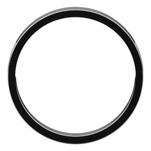 14K White 3 mm Flat Band Size 4 - BN & CO JEWELRY