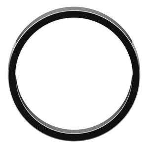 Platinum 4 mm Flat Band Size 9 - BN & CO JEWELRY