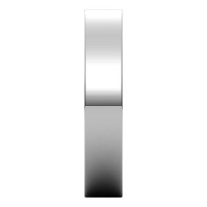 Platinum 4 mm Flat Band Size 9 - BN & CO JEWELRY
