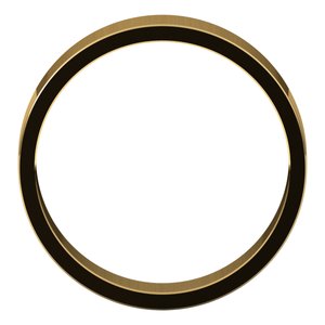 10K Yellow 5 mm Flat Band Size 8.5 - BN & CO JEWELRY