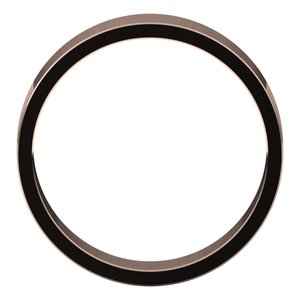 14K Rose 5 mm Flat Band Size 9 - BN & CO JEWELRY