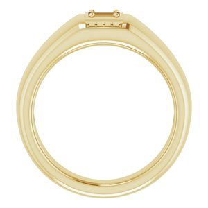 14K Yellow Natural Mozambique Garnet & .03 CTW Diamond Ring - BN & CO JEWELRY