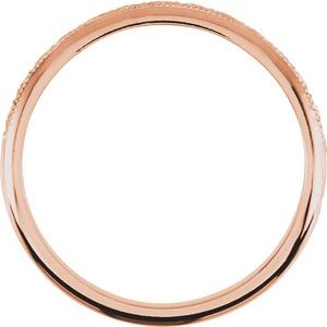 14K Rose 2 mm Band Size 5.5 - BN & CO JEWELRY