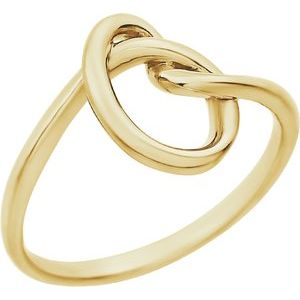 14K Yellow Knot Design Ring - BN & CO JEWELRY