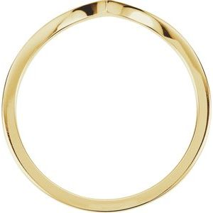 18K Yellow V Ring - BN & CO JEWELRY