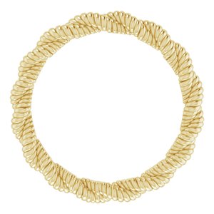 10K Yellow Twisted Rope Band Size 5.5 - BN & CO JEWELRY