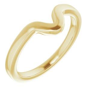 14K Yellow Band for 10 x 5 mm Marquise Ring - BN & CO JEWELRY
