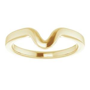 14K Yellow Band for 10 x 5 mm Marquise Ring - BN & CO JEWELRY