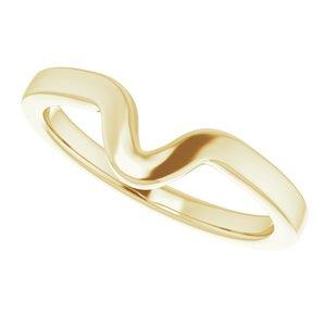 14K Yellow Band for 10 x 5 mm Marquise Ring - BN & CO JEWELRY