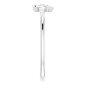 14K White 1/5 CTW Diamond Ring - BN & CO JEWELRY