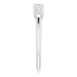 14K White 1/3 CTW Diamond Ring - BN & CO JEWELRY
