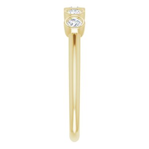 14K Yellow 1/3 CTW Diamond Ring - BN & CO JEWELRY