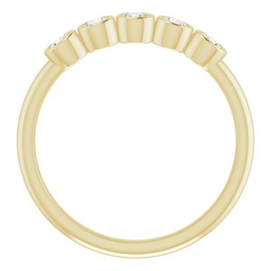 14K Yellow 1/3 CTW Diamond Ring - BN & CO JEWELRY