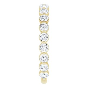 14K Yellow 1 1/6 CTW Natural Diamond Anniversary Band - BN & CO JEWELRY