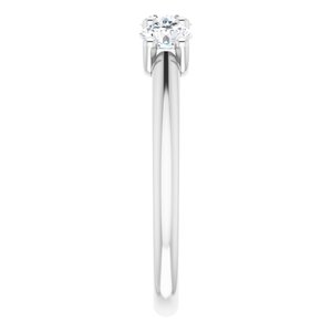 14K White 3/5 CTW Natural Diamond Anniversary Band - BN & CO JEWELRY