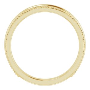 14K Yellow Universal Band - BN & CO JEWELRY