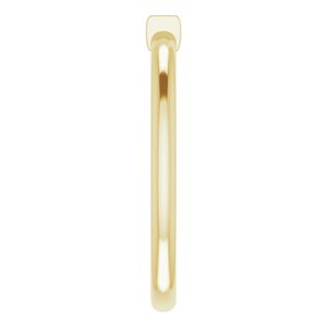 14K Yellow Sky Blue Topaz Stackable Ring - BN & CO JEWELRY