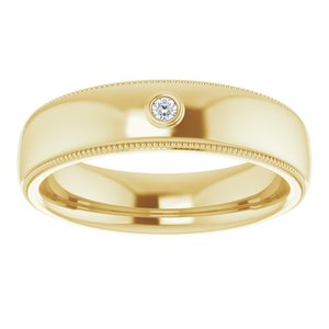 14K Yellow .03 CTW Natural Diamond Ring - BN & CO JEWELRY