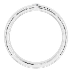 14K White .06 CTW Natural Diamond Ring - BN & CO JEWELRY