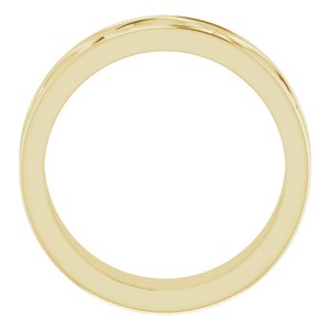 14K Yellow 6 mm Infinity-Inspired Band Size 7 - BN & CO JEWELRY