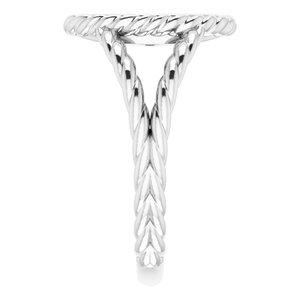 Sterling Silver .02 CTW Diamond Cross Ring - BN & CO JEWELRY