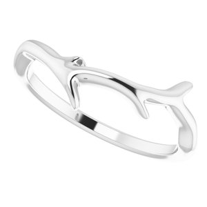 14K White Branch Ring - BN & CO JEWELRY