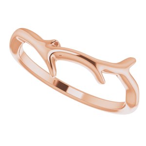 14K Rose Branch Ring - BN & CO JEWELRY