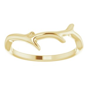 14K Yellow Branch Ring - BN & CO JEWELRY