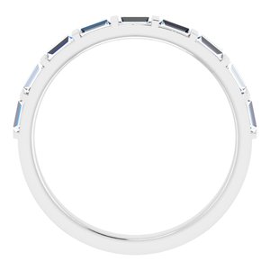 Platinum 5/8 CTW Natural Diamond Anniversary Band - BN & CO JEWELRY