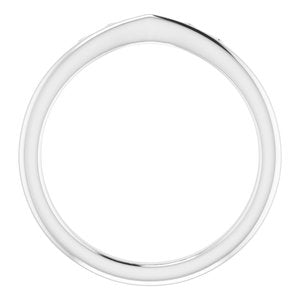 14K White Marquise-Shaped Crown Ring - BN & CO JEWELRY