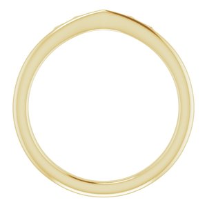 14K Yellow Marquise-Shaped Crown Ring - BN & CO JEWELRY