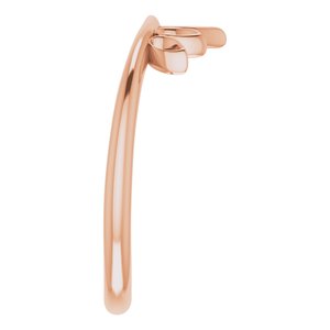 14K Rose Marquise-Shaped Crown Ring - BN & CO JEWELRY