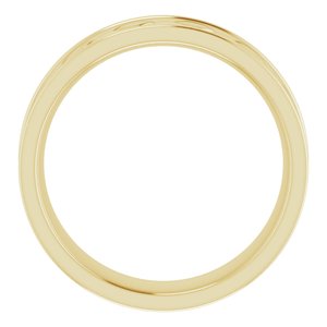 14K Yellow 6 mm Woven-Design Band Size 8 - BN & CO JEWELRY