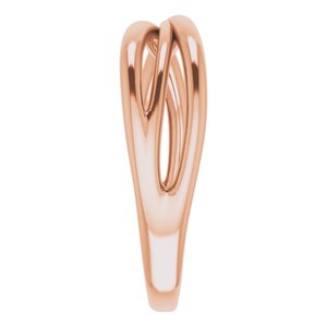 14K Rose Criss-Cross Ring - BN & CO JEWELRY