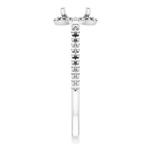 14K White/Rose 6.5 mm Round - BN & CO JEWELRY