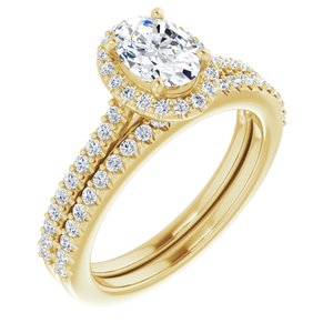 14K Yellow 7 x 5 mm Oval - BN & CO JEWELRY