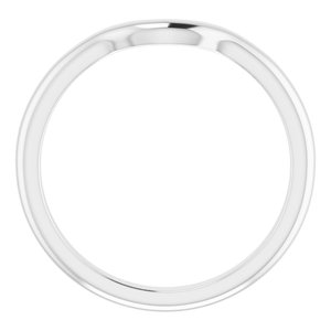 14K White Band for 5.8 mm Round Ring - BN & CO JEWELRY