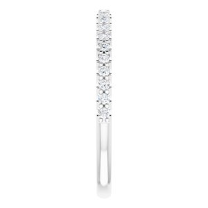 Platinum 1/5 CTW Natural Diamond Band - BN & CO JEWELRY